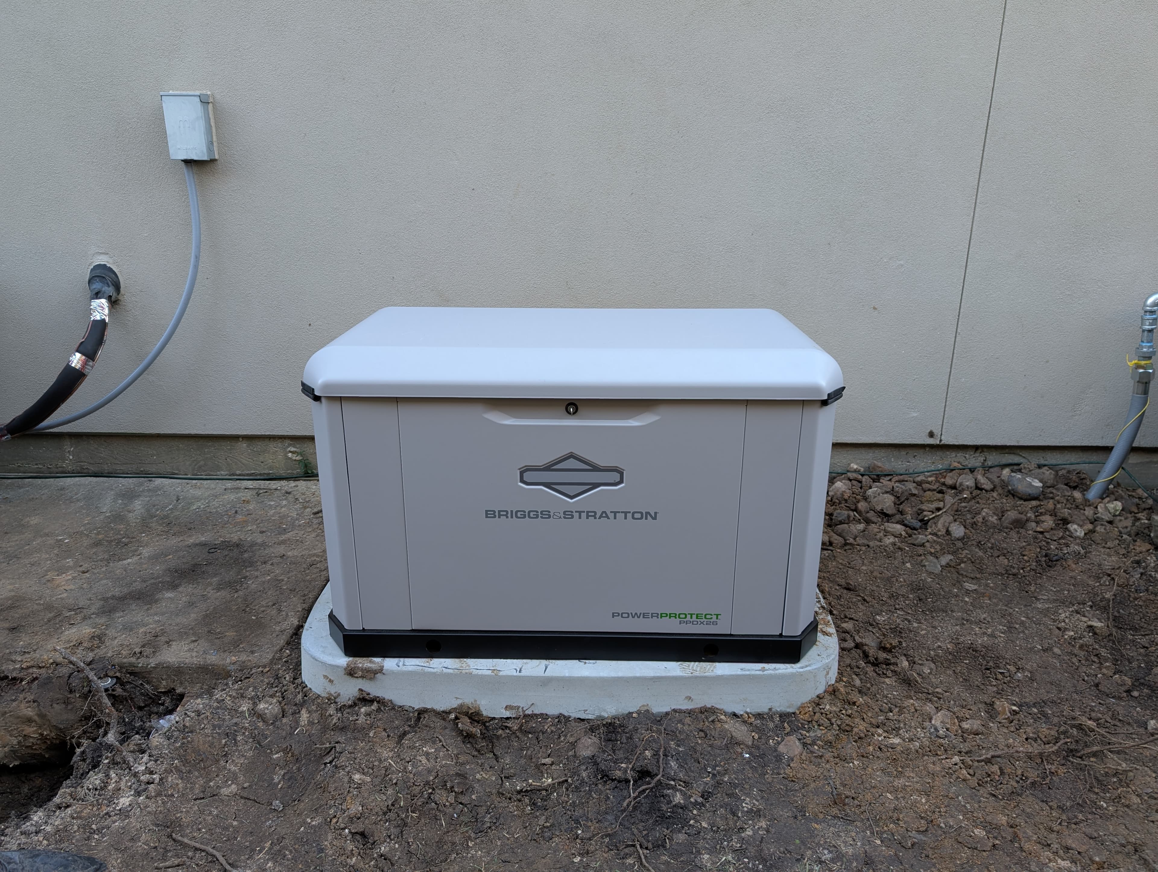 Generator installation